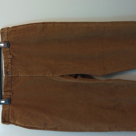 Brooks Brothers Other - Brooks Brothers Tan Wide Wale Cotton Blend Corduroy Pants 37 - 28.5
